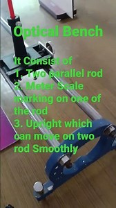 Optical Bench(Part 1) #physics #optics #opticalbench #physicslab #experiment #youtubeshorts #viral