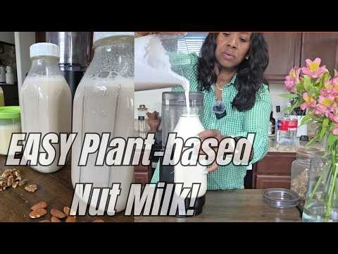 Easy Plant Based Nut Milk Recipes & Savory Sauces with the NamaM1