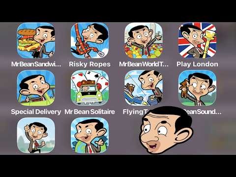 Mr Bean Sandwich / Mr Bean Risky Ropes / Mr Bean World Tour / Mr Bean Play London / Special Delivery