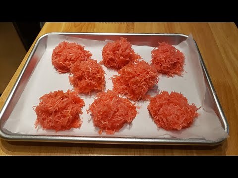 Gateau Coco Mauritian ( Dropped Coconut Cake) - Laila's Home Cooking - Episode 113