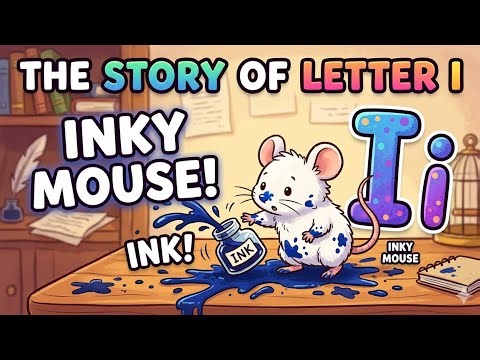 Letter ‘i’ Story: Why is the Mouse Called Inky?