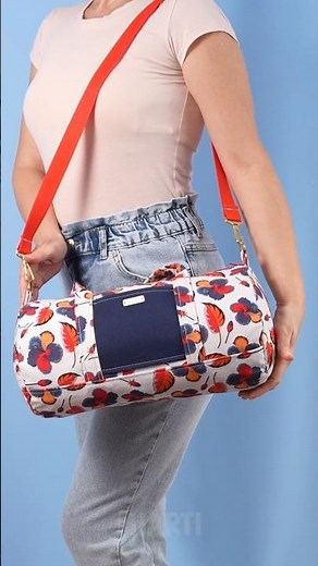 How to sew a duffle bag easily! Step-by-step tutorial! Miarti👜✂️