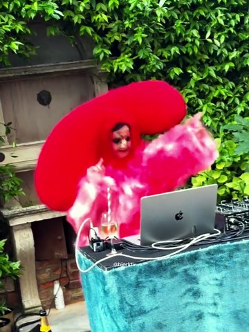 Björk's excerpt playing his special DJ set at the 2026 Venice Biennale! ✨ video by @alicerekab #bjork #pop #experimental #90s #90smusic #2000s #00s #underground #undegroundmusic #eletronic #foryou #foryoupage #djset