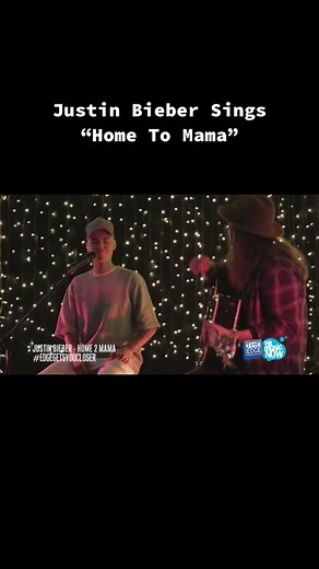 Justin Bieber Sings “Home To Mama” with Cody Simpson