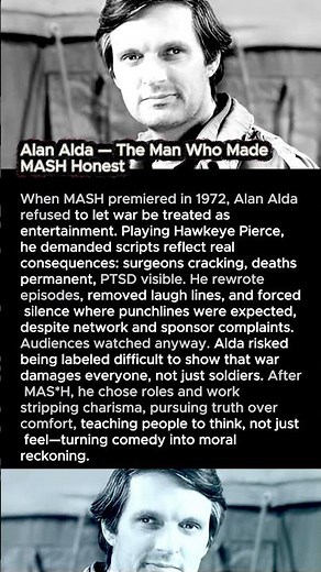 Alan Alda — The Man Who Made MASH Honest 💛