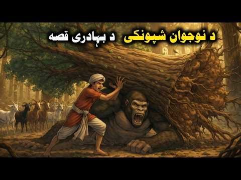 Da Yo Shponki Nojawan Sabar Qissa, Poshto Cartoon Moral Story, Poshto New Kahani, UD Story