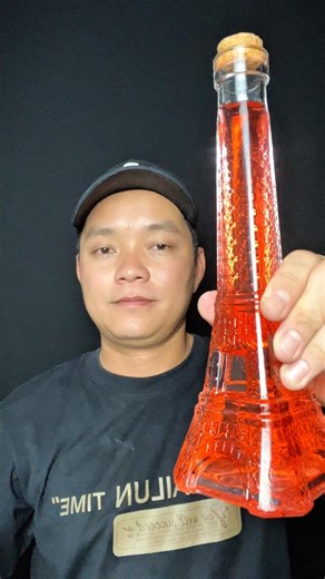 ASMR Drink Red Eiffel Tower #asmr #sleep