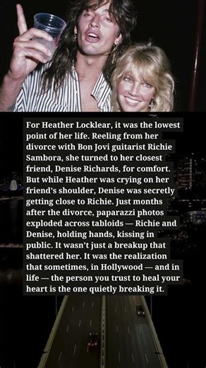 The Shoulder That Hid the Knife — Heather Locklear’s Betrayal