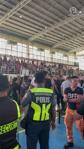 PBA players Scottie Thompson, Nards Pinto visit Rene Baterbonia's wake
