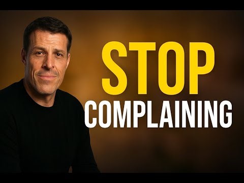 Stop Complaining & Start Growing Instead | Powerful Tony Robbins Inspired Speech