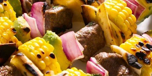 Steak Taco on a Stick