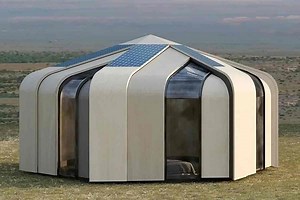 Elle (ré)invente la yourte avec une maison moderne inspirée des habitats traditionnels des populations nomades