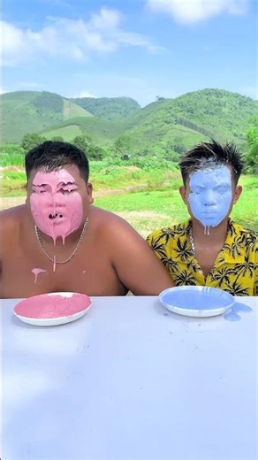 The two brothers play pranks on each other, with fun watercolors. #shorts #cute