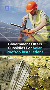 Government's Solar Rooftop Initiative: A program that offers financial subsidies to homeowners and businesses for installing solar panels on rooftops. It aims to make clean energy more affordable and accessible while reducing electricity bills and combating climate change. #solarenergy #solarpanel #solarrooftop #climatechange | The Logical Indian