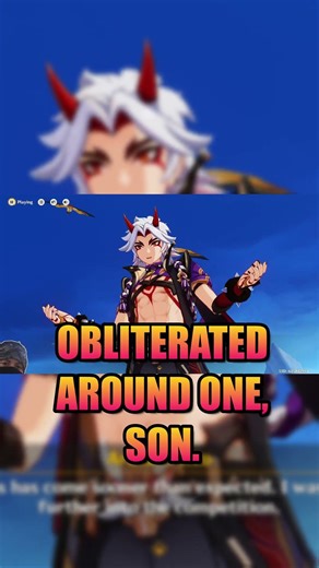 TRAVELER VS ITTO POKEMON BATTLE | Genshin Impact 6.5