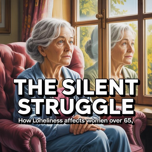 9.8K views · 75 reactions | The Silent Struggle: How Loneliness Is Hurting Women Over 65 (And How to Beat It) #LonelinessAfter65 #WomensHealth #SeniorWellness #HealthyAging #EmotionalHealth #videos #longVideoPost #healthapta | Healthapta | Facebook