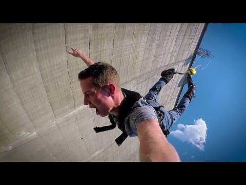 One of the Highest Bungee Jumps! | 007 Goldeneye | Verzascatal | GoPro | 2018