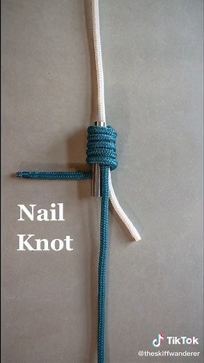 Nail Knot - for attaching fly line to leader #GoSpring #TeamUSATryout #ConjuringHorror #fyp #fishing #flyfishing #bassfishing #saltwaterfishing