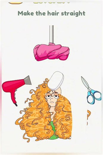 DOP 5 LEVEL 130|| Correct the hair style|| #dop2 #dop5 #shortsfeed #gaming #shorts #puzzlegames