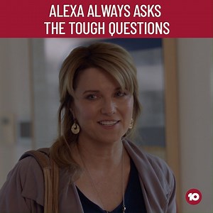 7.3K views · 87 reactions | Alexa knows how to ask the hard-hitting questions | Channel 10 | Facebook