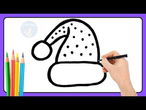 How to Draw a Hat 🎩 | Easy Step by Step Drawing for Kids | Color’s Artbox