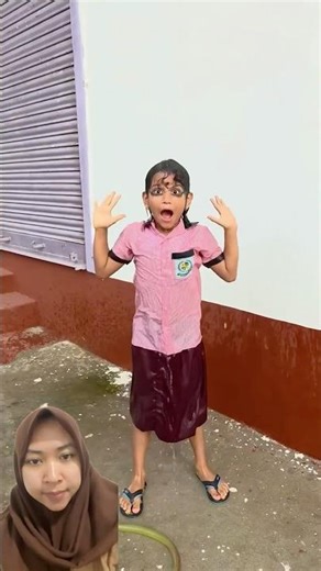 Instead of going to school, we're playing in the water‼️ sukhasankarahmanbhai