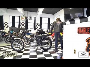 1967 Triumph Tiger T100R Daytona 500 | Watch it run!