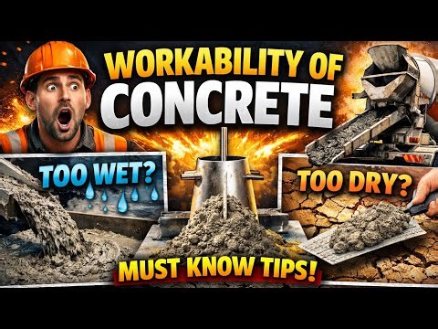 Every Civil Engineer Must Know This | Workability of Concrete | Explained |