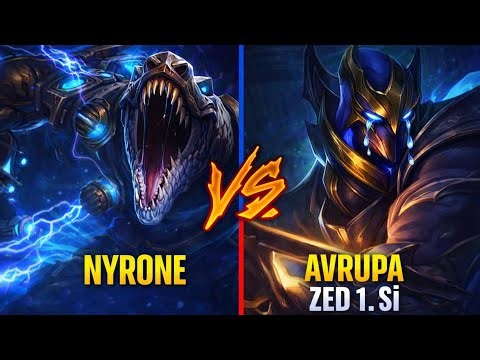 Avrupa 1.si Zed’i Lane’de AĞLATTIM! 🐊 - Wild Rift