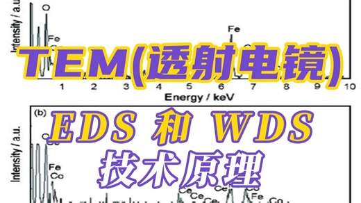 EDS 和 WDS 的技术特性——材料表征TEM测试（透射电镜）基础知识