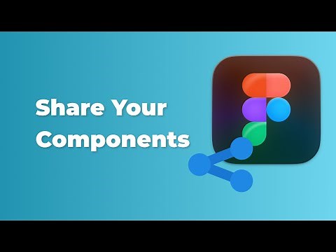 Figma tutorial - How To Share Your Components With Your Team In Figma