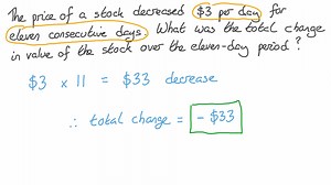 Multiplying Integers in Word Problems