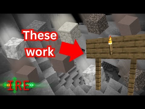Cave-ins in IRE - Minecraft Datapack