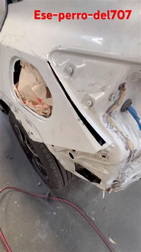 2020 Subaru Crosstrek hybrid LH quarter panel removal #automobile #autobodywork