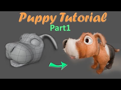 Blender Low Poly Puppy Tutorial Part: Modeling #blendertutorial