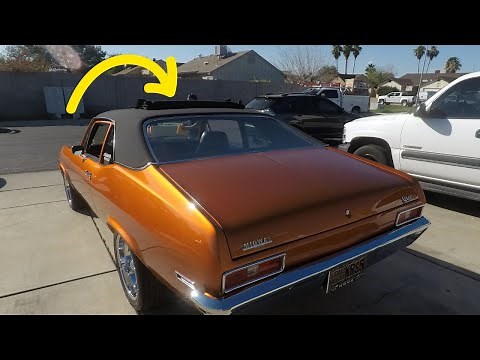 Why is the 1972 Nova Sky Roof so cool?