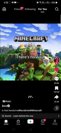 Scary Herobrine Photos in Minecraft