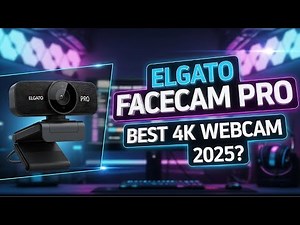 Elgato Facecam Pro Review 2025 | Best 4K Webcam for Streamers & Content Creators?