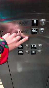 Schindler Hydraulic Elevator | Guildford Recreation Centre (Pool) | Surrey, BC #elevator #shorts