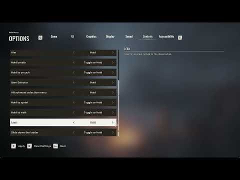 STALKER 2 Heart of Chornobyl: Lean Mode (Toggle or Hold)
