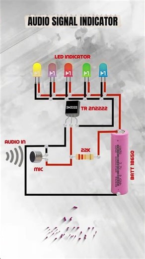 Simple Sound Sensor with LED Indicator | DIY