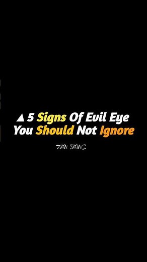 Is Your Bad Luck Actually the Evil Eye? 5 Signs to Watch For! 🧿#evileye #spiritualprotection #nazar