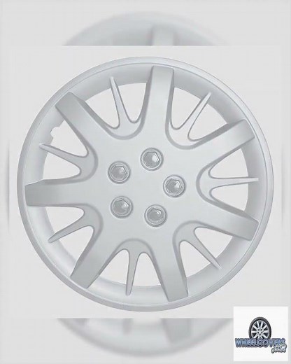 16" New Aftermarket Custom Hubcaps / Wheel Covers Set of 4 189 Series 16" 189-16-S SILVER PAINTED