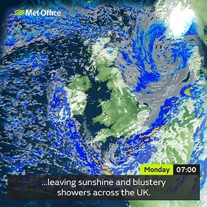 30K views · 171 reactions | After Storm Freya affects the UK Sunday and early Monday, there is more unsettled weather expected through the week. Here is the forecast | Met Office | Facebook