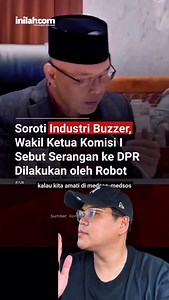 BUZZER BEREVOLUSI JADI ROBOT KATANYA‼️😂 #dpr #robot #anggasvirgocian #robot #viral | Anggas Virgocian