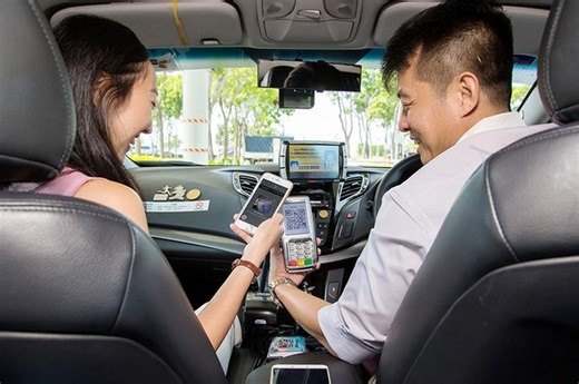 Pay for your taxi rides using QR codes and the DBS PayLah app