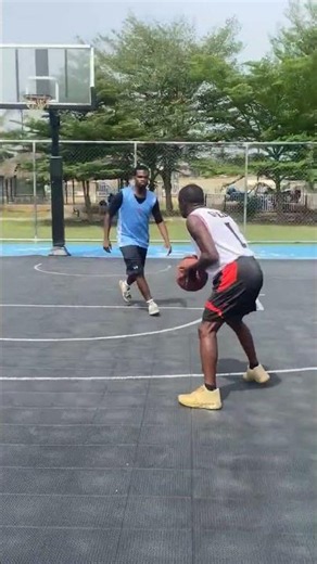 Exciting Outdoor 3 on 3 Basketball Game with Intense Court Action