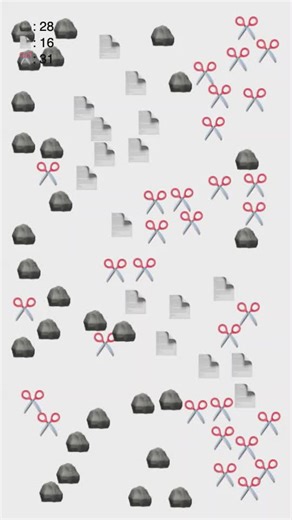 Rock Scissors Paper Challenge: ASMR Simulation Game