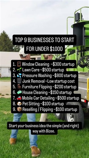 Got $100? Here’s your FIRST Business
