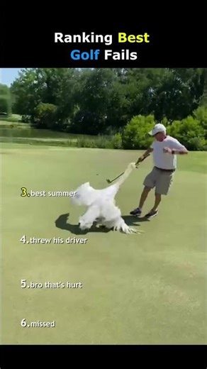 Ranking Best Golf Fails 😂🏌️⛳